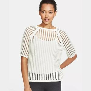 Trina Turk Akira Open Work Sweater S
